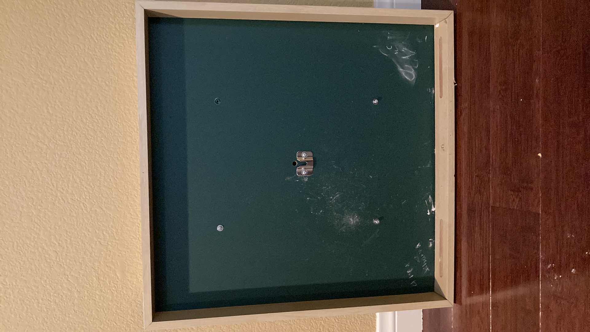 Photo 1 of OLYMPUS SPORTCRAFT DARTBOARD 4 DARTS INCLUDED & CRICKET SCORE CHALKBOARD W BLANK GAME CHALKBOARD