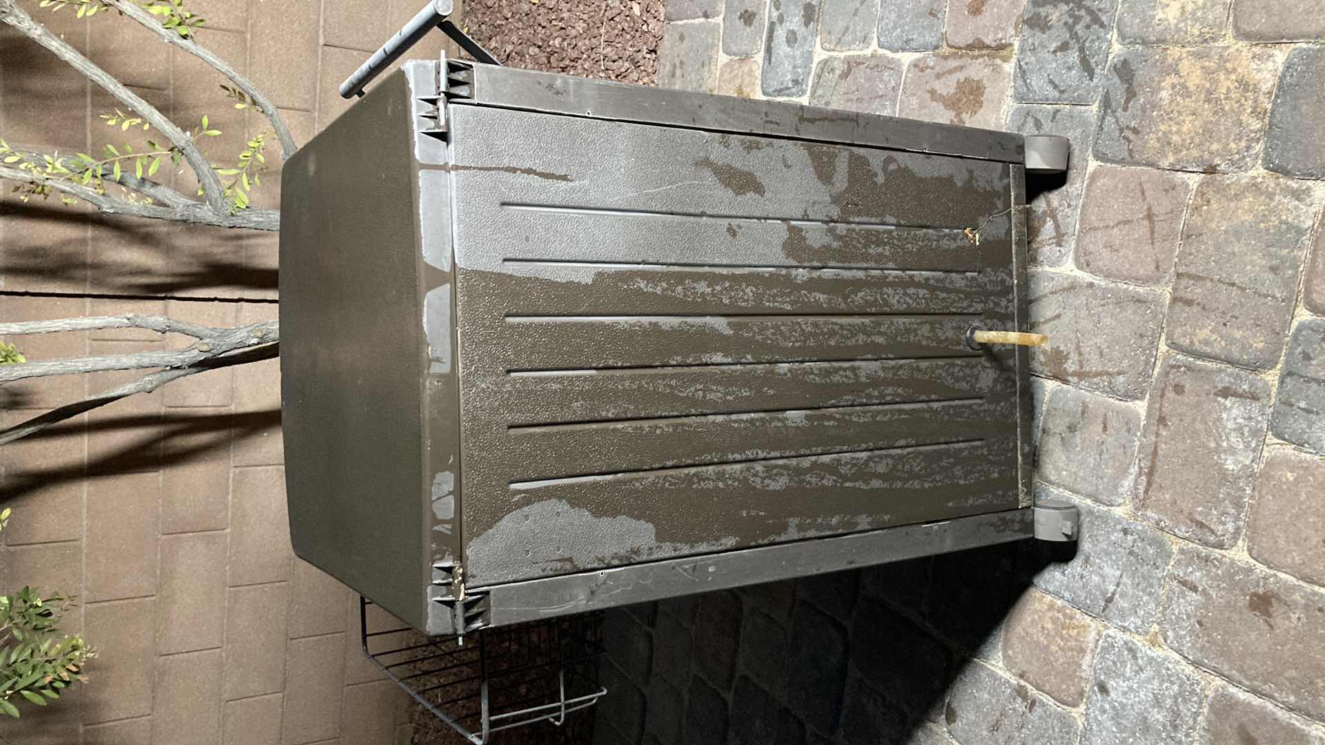 Photo 1 of SUNCAST WICKER FINISH PORTABLE COOLER CART 28” X 22” H34”