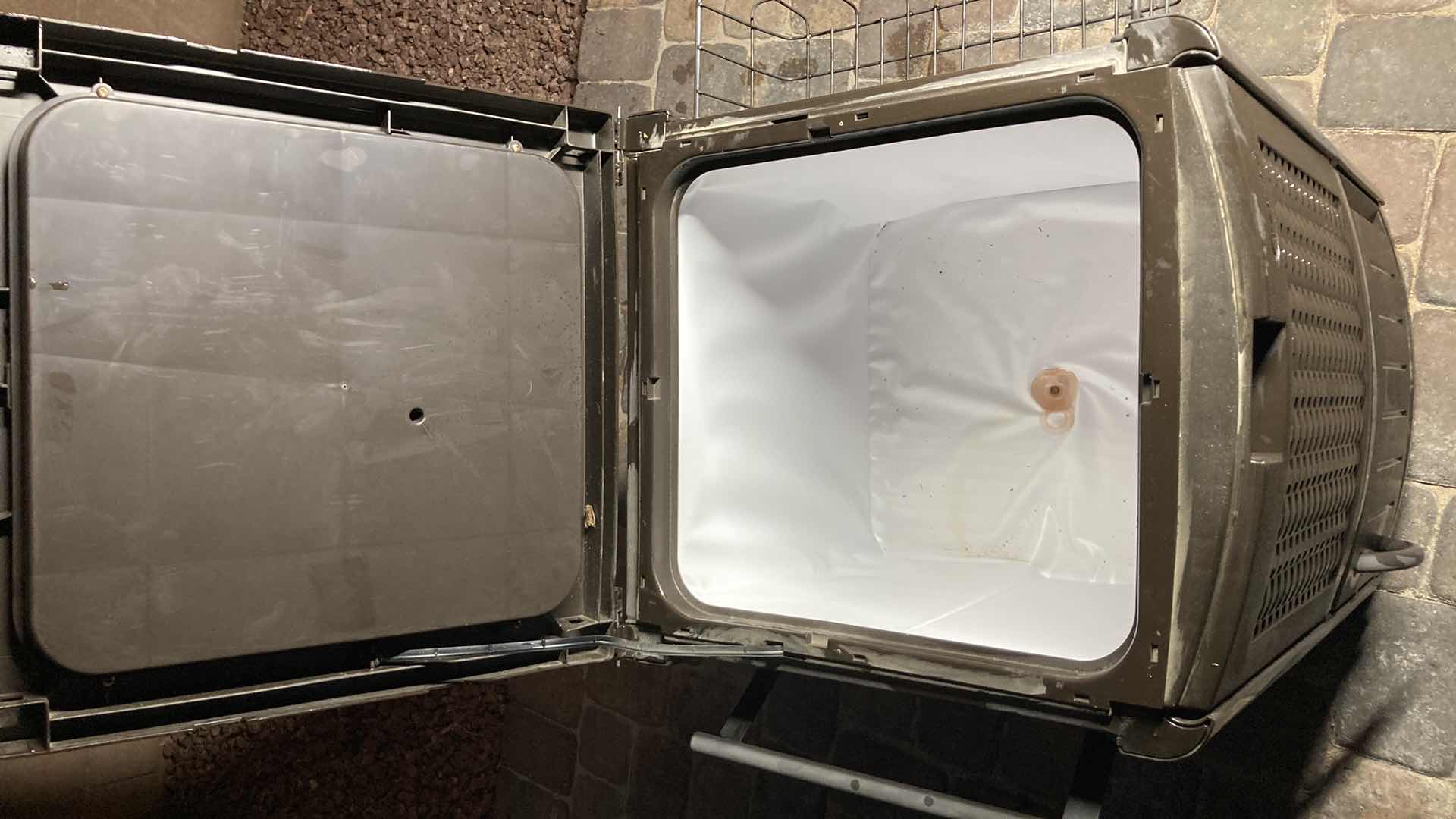 Photo 1 of SUNCAST WICKER FINISH PORTABLE COOLER CART 28” X 22” H34”