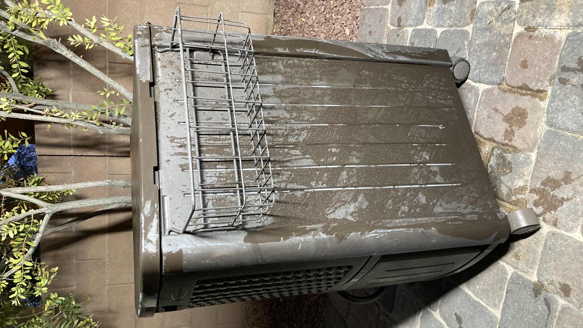 Photo 1 of SUNCAST WICKER FINISH PORTABLE COOLER CART 28” X 22” H34”