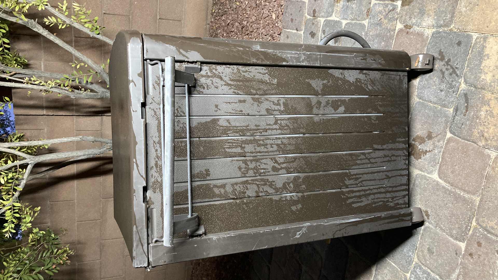 Photo 1 of SUNCAST WICKER FINISH PORTABLE COOLER CART 28” X 22” H34”