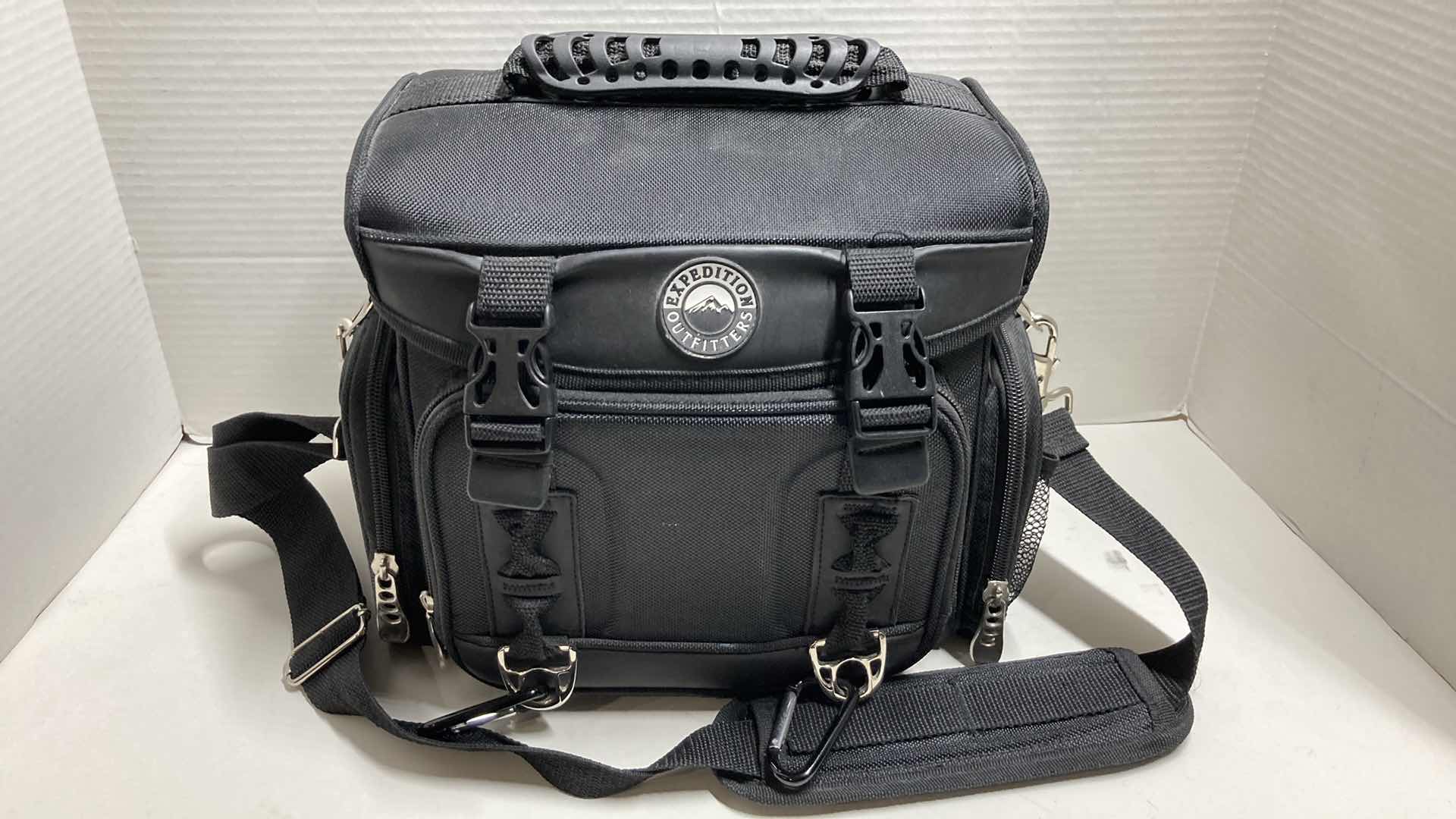 Photo 1 of PANASONIC DVD VIDEO CAMERA MODEL VDR-D220 & CANON POWERSHOT DIGITAL CAMERA MODEL SD750 W CHARGERS, BATTERIES & EXPEDITION OUTFITTERS CAMERA BAG