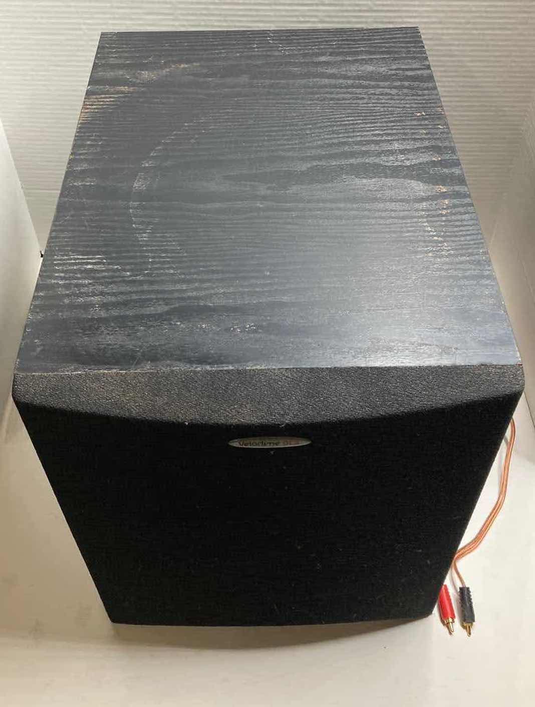 Photo 1 of VELODYNE DLS SUBWOOFER MODEL DLS-3500 W SPEAKER WIRE