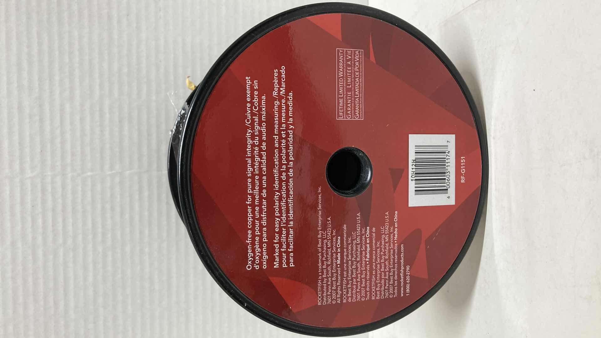 Photo 1 of NEW ROCKETFISH AUDIO 100FT 16GAUGE COPPER SPEAKER CABLE