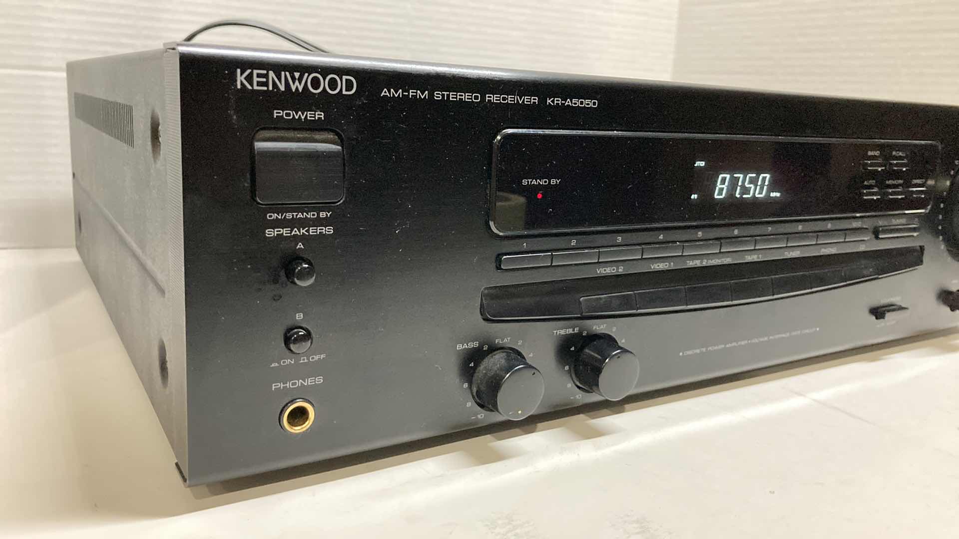 Photo 1 of KENWOOD AM-FM STEREO RECEIVER MODEL KR-A5050
