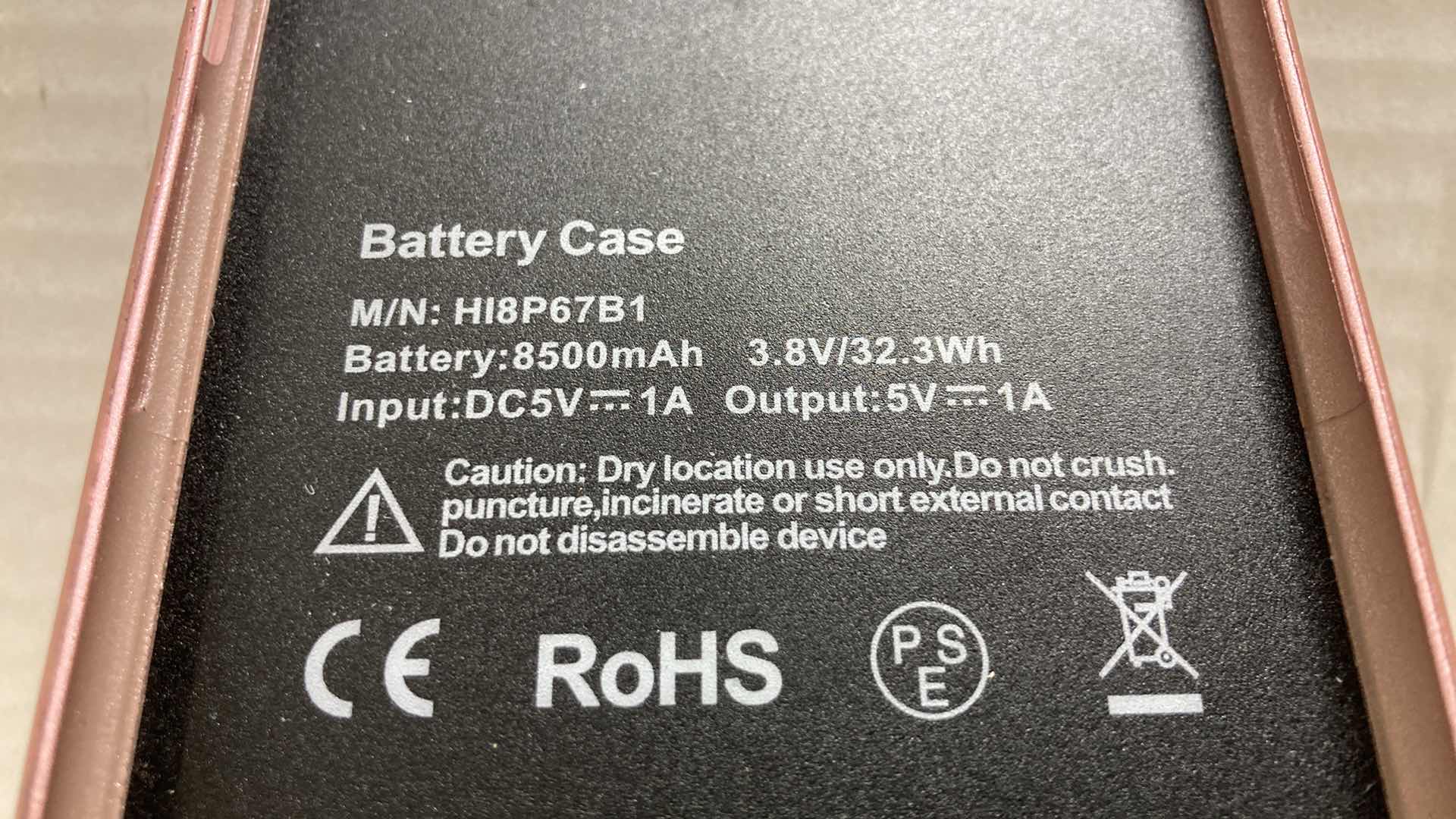 Photo 4 of APPLE iPHONE 14 PLUS PINK CHARGER CASE