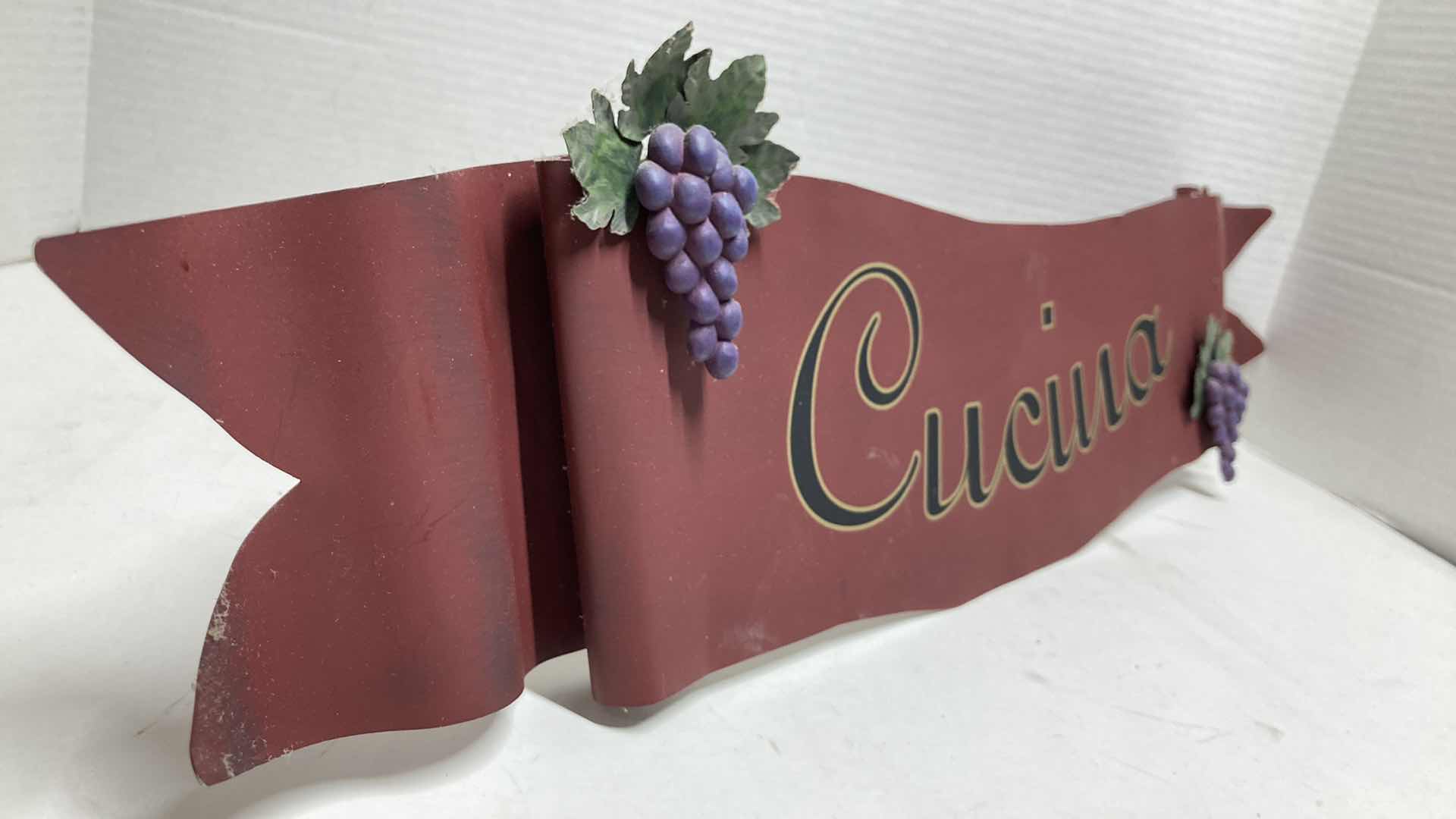 Photo 1 of MICHAEL ALAN CICINA TIN DECORATIVE SIGN 24” X 6”