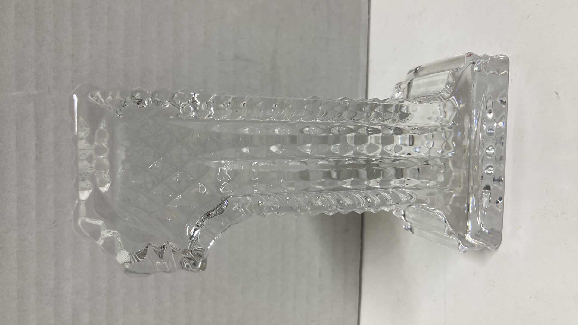 Photo 1 of NUMBER 1 CLEAR GLASS DECOR 2.25” X 1.25” H5”