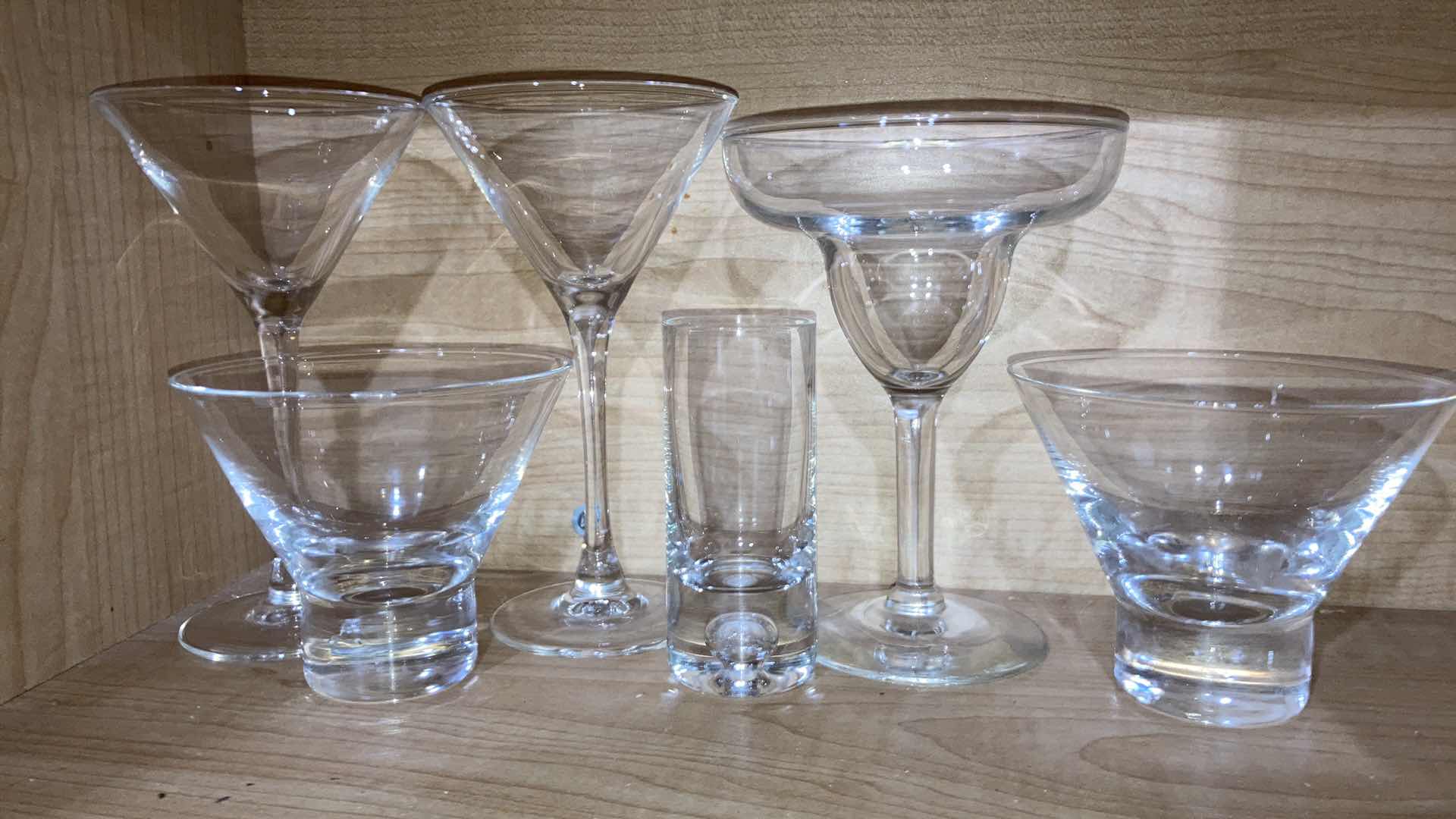 Photo 1 of COCKTAIL CLEAR GLASS SET (13)