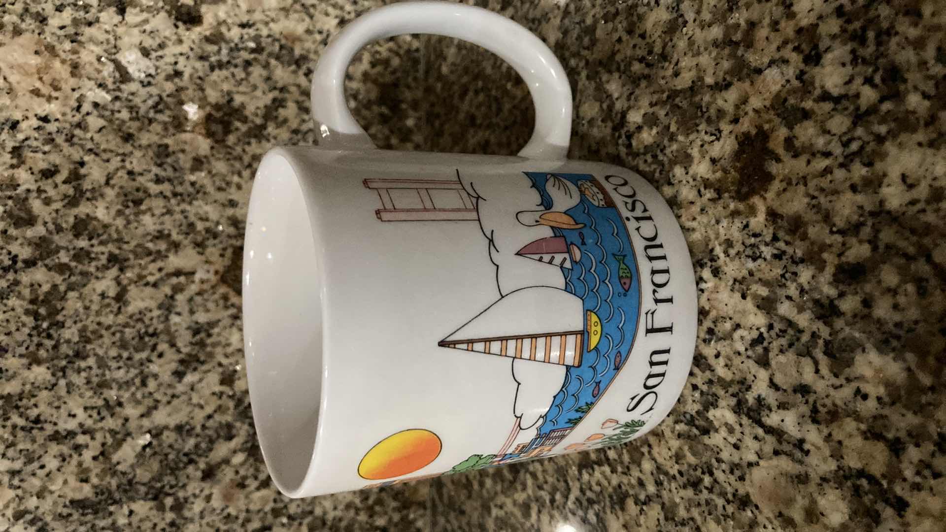 Photo 1 of COFFEE MUGS (4) W CREAMER