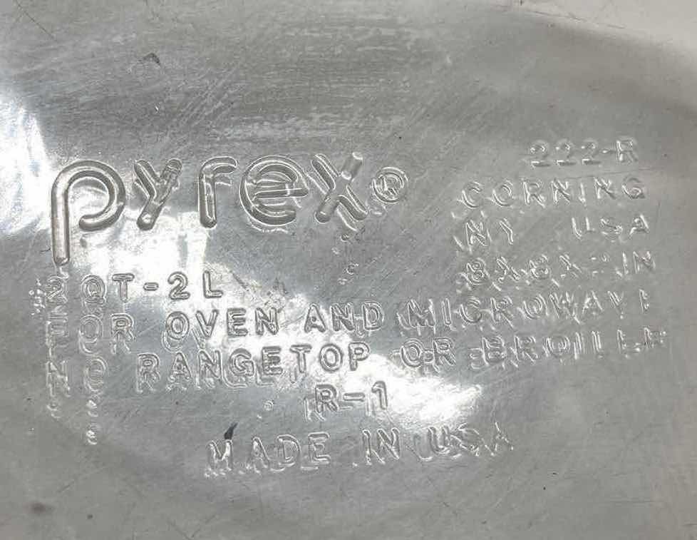 Photo 1 of PYREX SQUARE & RECTANGLE BAKEWARE W ROUND BAKEWARE