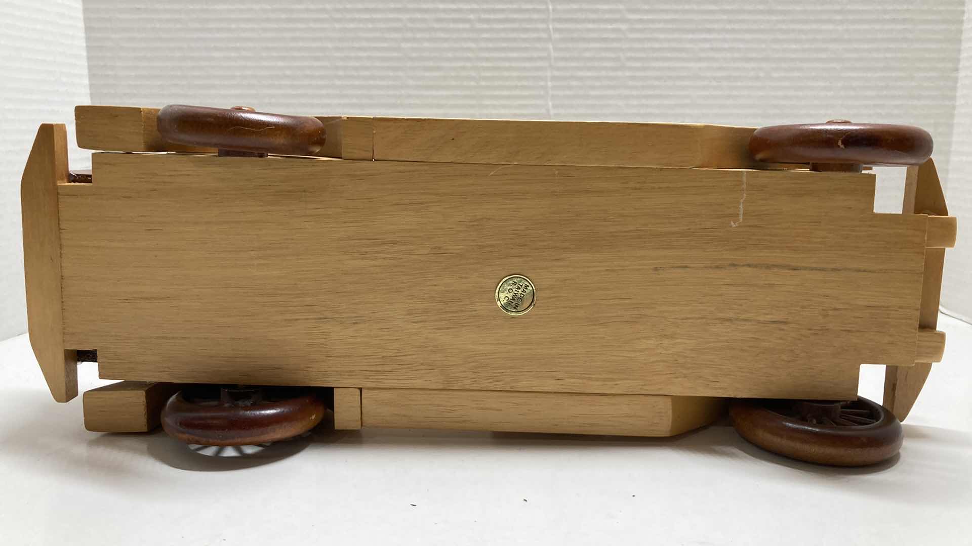 Photo 1 of EARLY-CENTURY STYLE WOOD AUTOMOBILE DECOR 15” X 5” H5”