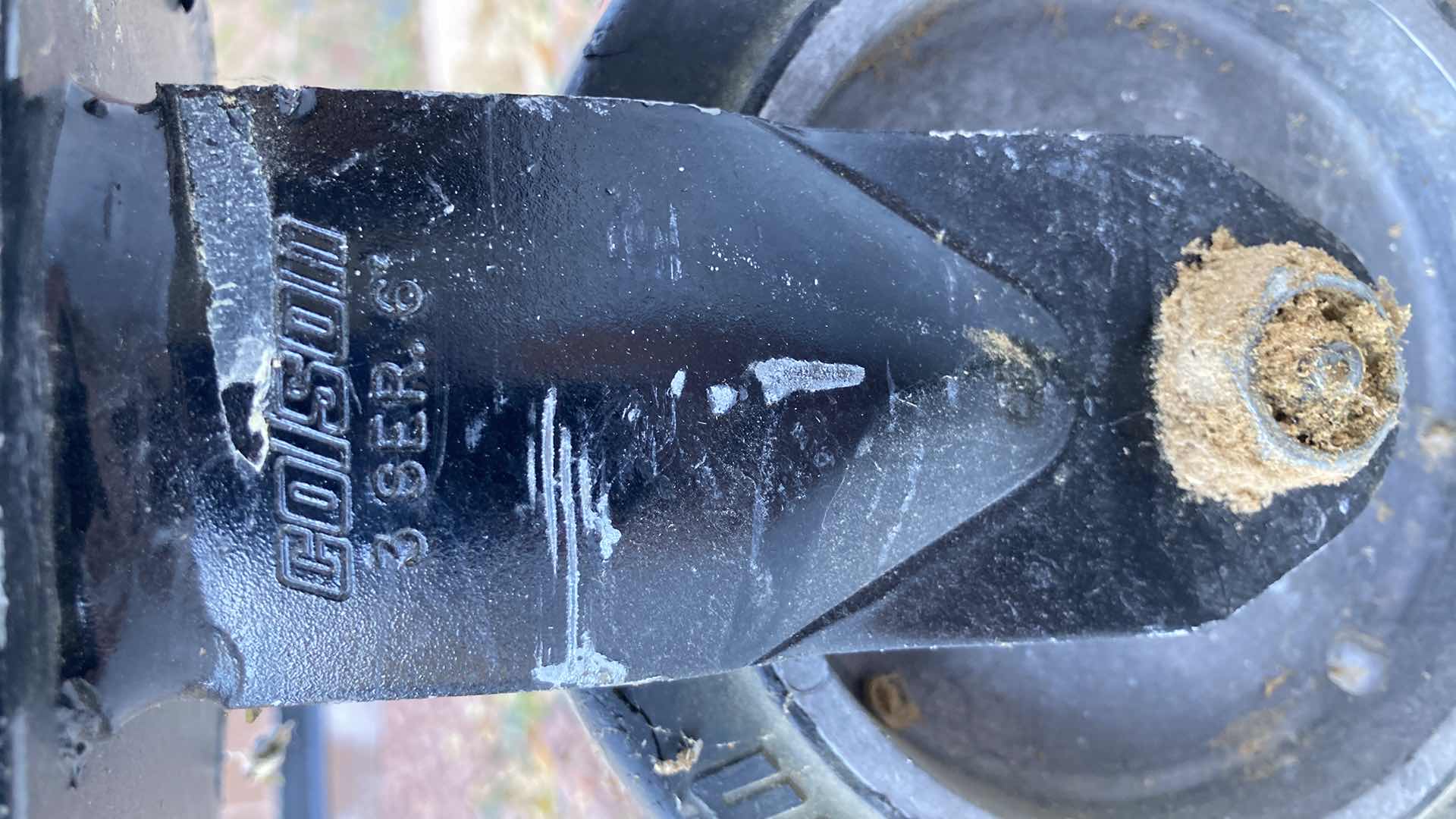 Photo 1 of COLSON 3 SERIES 6” WHEEL FLAT ROLLING CART 36.25” X 20.25” H9”