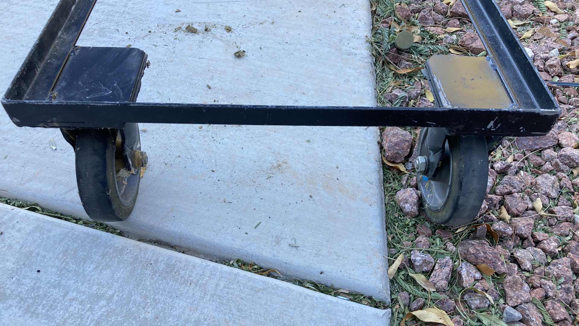 Photo 1 of COLSON 3 SERIES 6” WHEEL FLAT ROLLING CART 36.25” X 20.25” H9”