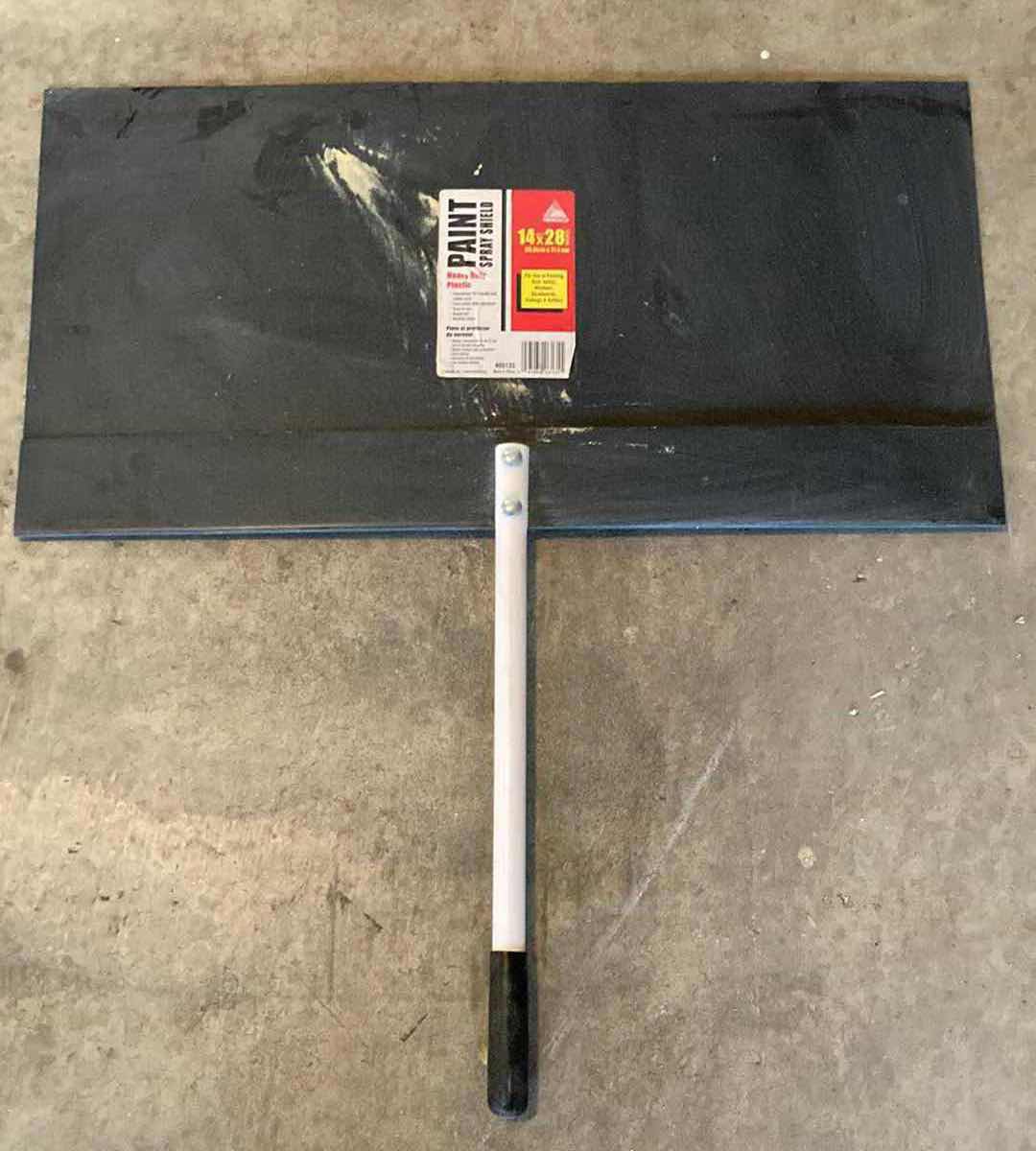 Photo 3 of TRIMACO HEAVY-DUTY PLASTIC PAINT SPRAY SHIELD 14” X 28”