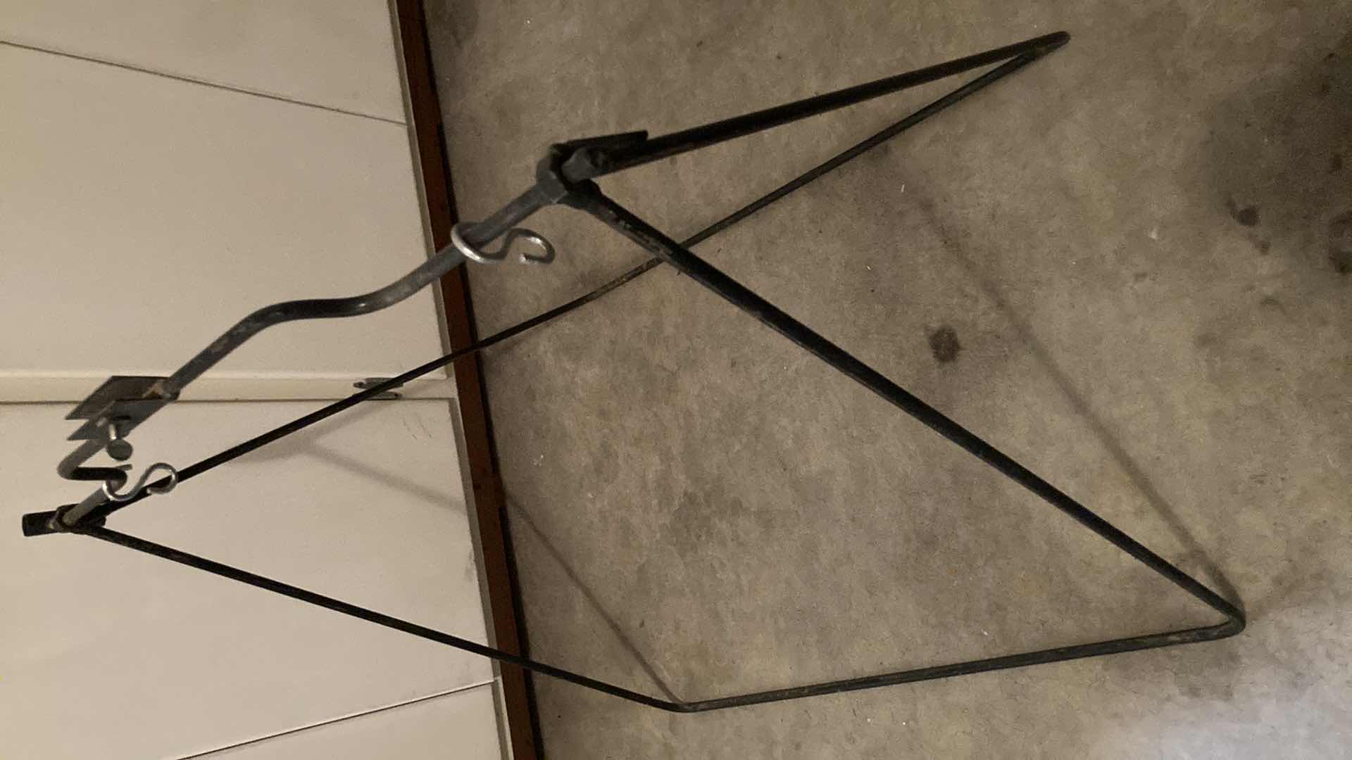 Photo 1 of BLACK METAL A FRAME 27” X 20” H29”