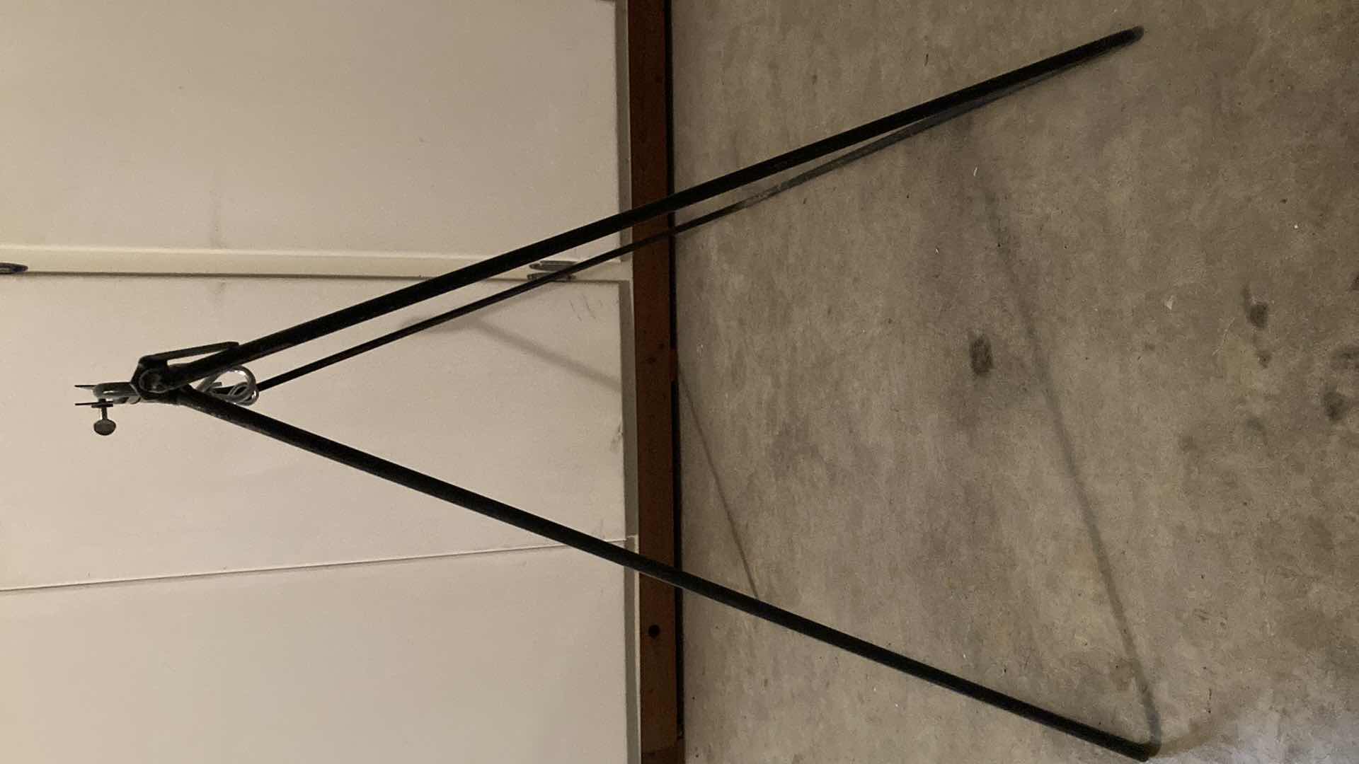 Photo 1 of BLACK METAL A FRAME 27” X 20” H29”