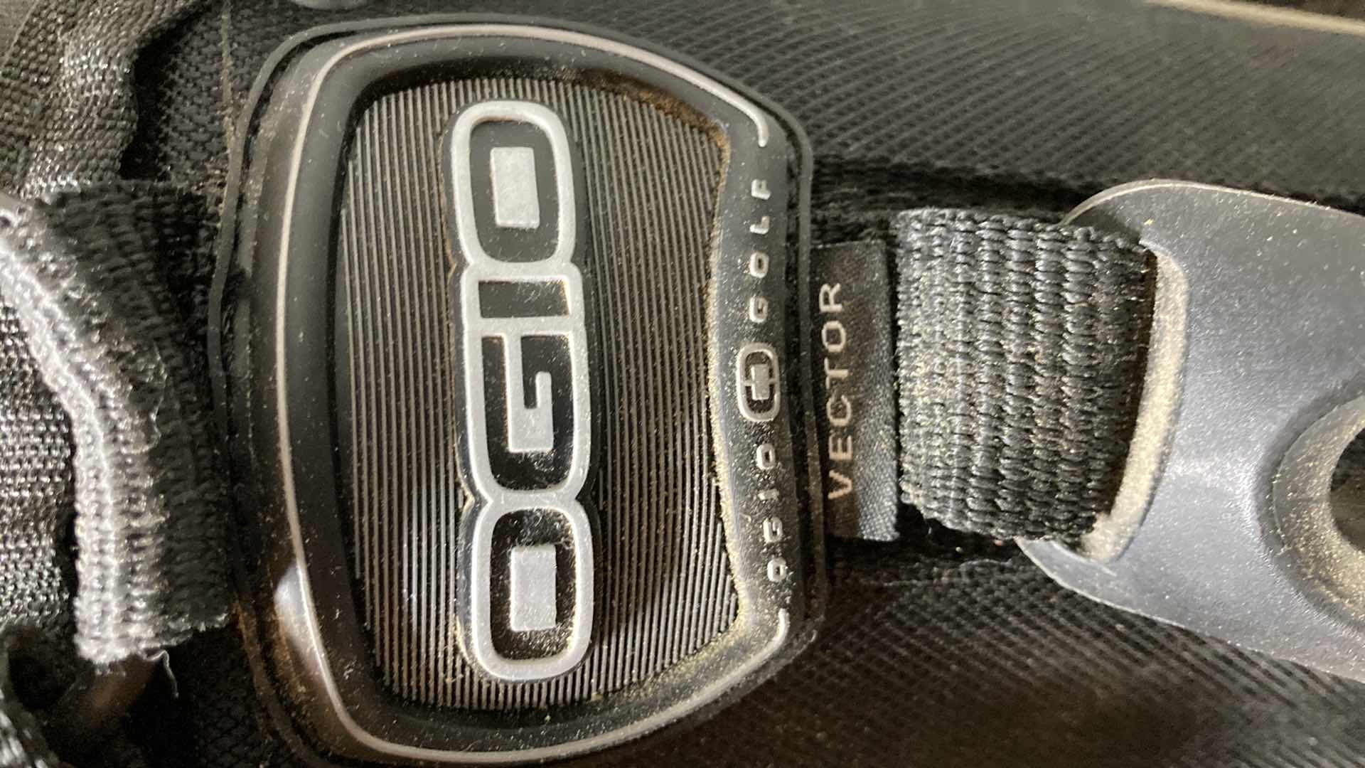 Photo 1 of OGIO VECTOR BLACK GOLF BAG W ALL TERRAIN STABILITY STAND, BALL SILO & ARC CLUB MANAGEMENT SYSTEM