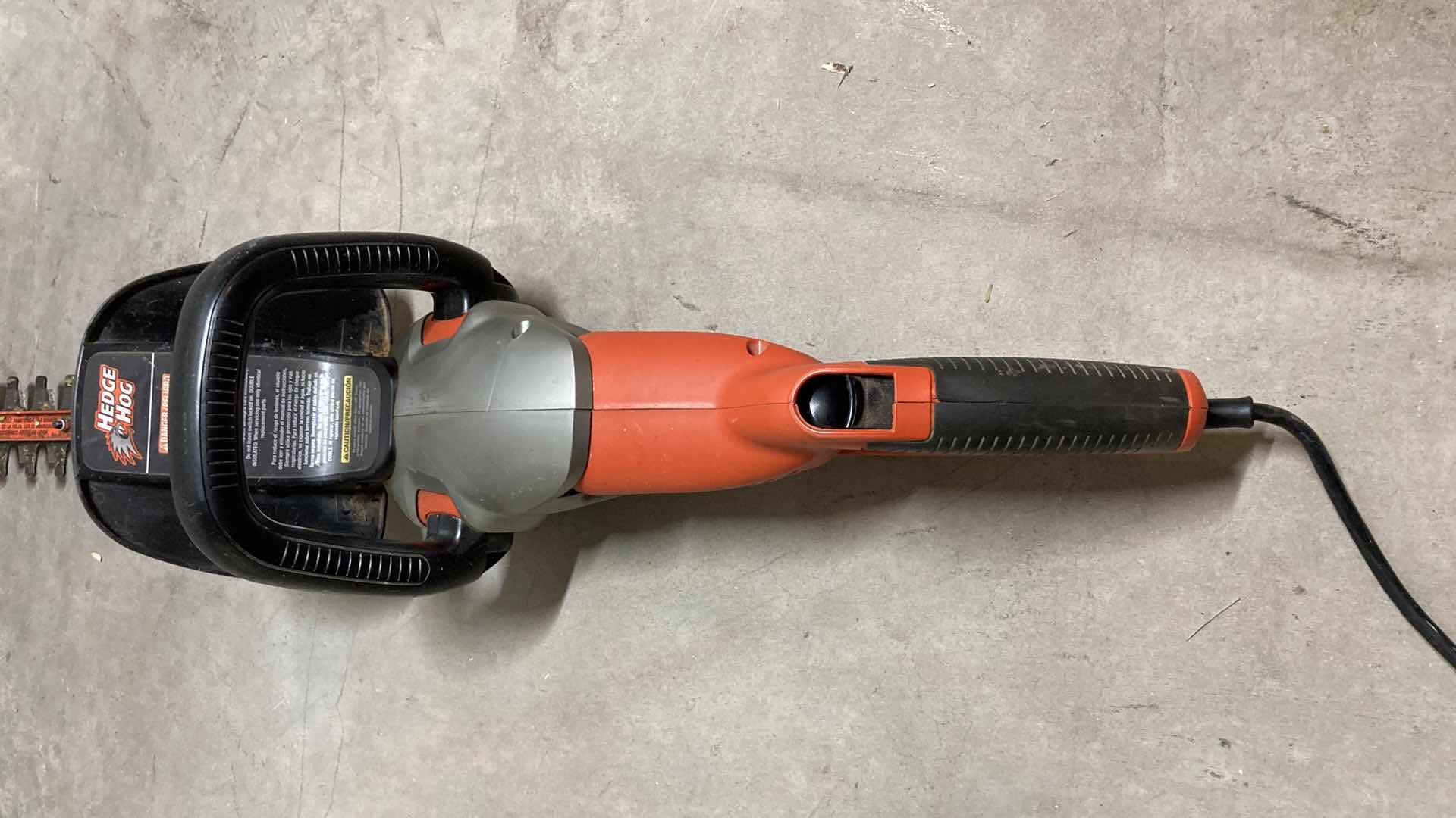 Photo 1 of BLACK & DECKER HEDGEHOG ELECTRIC HEDGE TRIMMER MODEL HH2450 TYPE 1