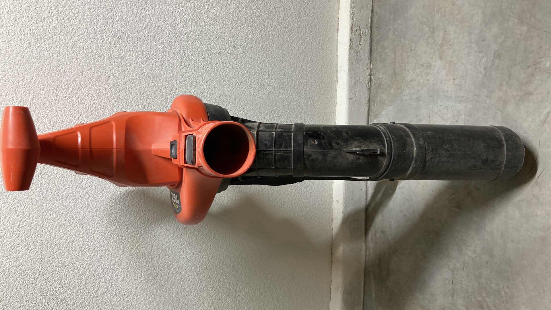 Photo 1 of BLACK & DECKER YARD BLOWER W ATTACHMENTS MODEL BV6600 TYPE 1