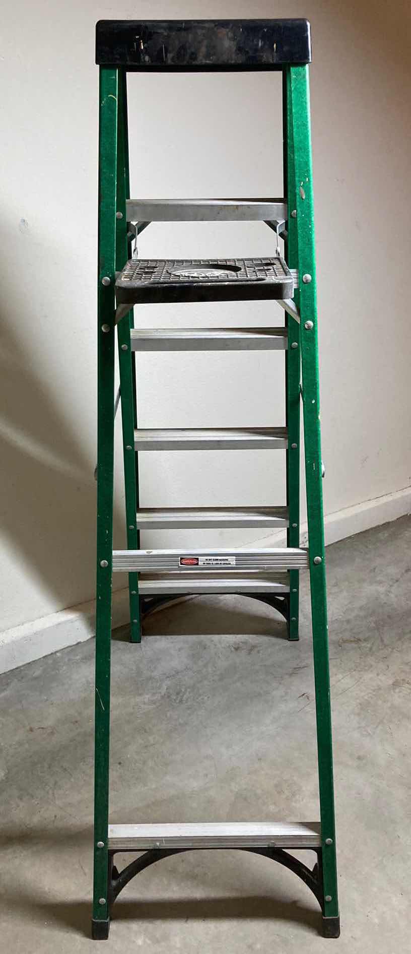 Photo 1 of HUSKY FIBERGLASS ALUMINUM 6FT STEP LADDER