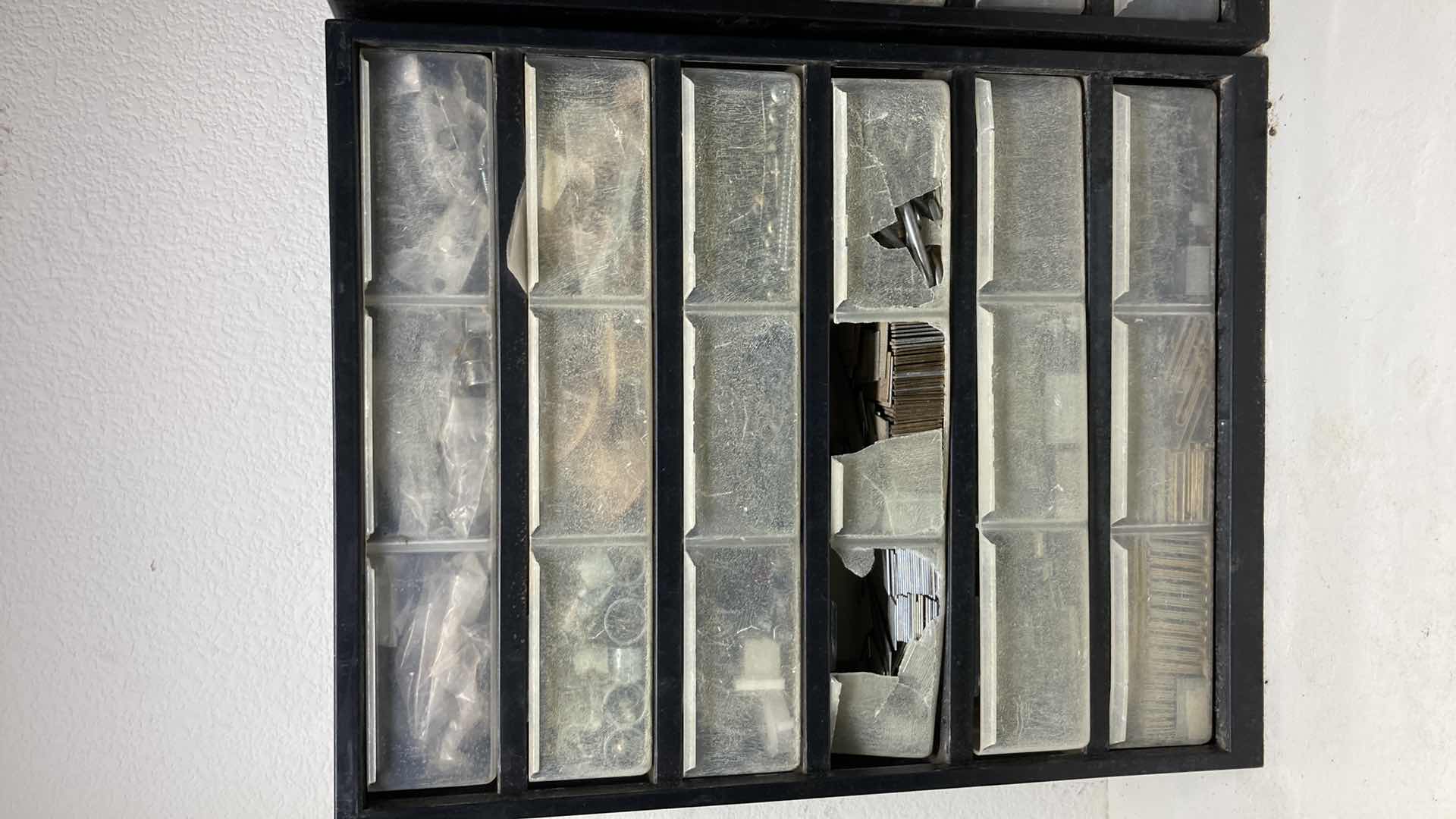 Photo 2 of HARDWARE 6 DRAWER 20 COMPARTMENT STORAGE W HARDWARE INCLUDED (2) 14.25” X 6.5” H18”