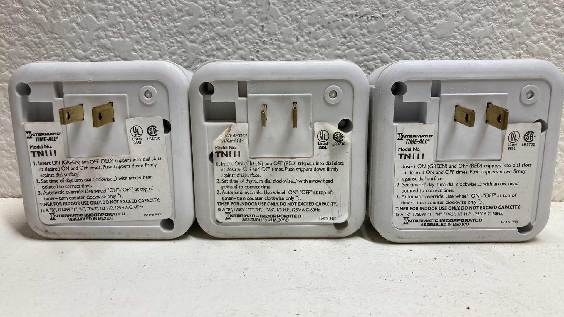 Photo 1 of INTERMATIC TIMERS MODEL TNIII  (3)