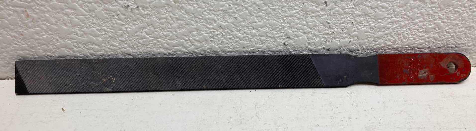 Photo 5 of VINTAGE NICHOLSON 21” WOOD HANDLED FILE W SIMONDS STEEL FILE