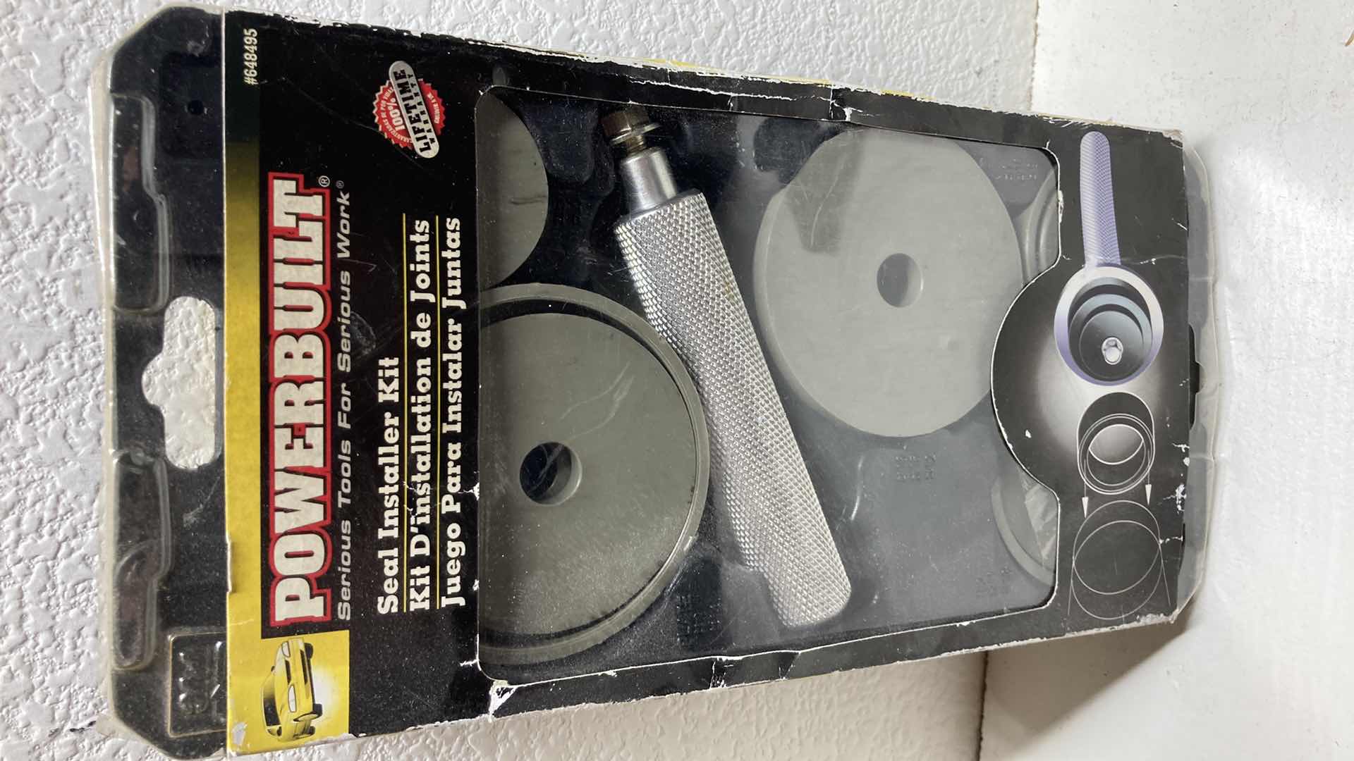 Photo 1 of POWERBUILT SEAL INSTALLER KIT W CAR CARE KIT