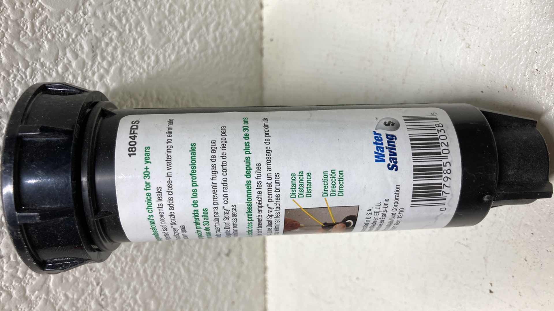 Photo 1 of NEW RAINBIRD 1800 SERIES 4” DUAL SPRAY SPRINKLERS (7) W CUT OFF RISERS 0.5” X 6”