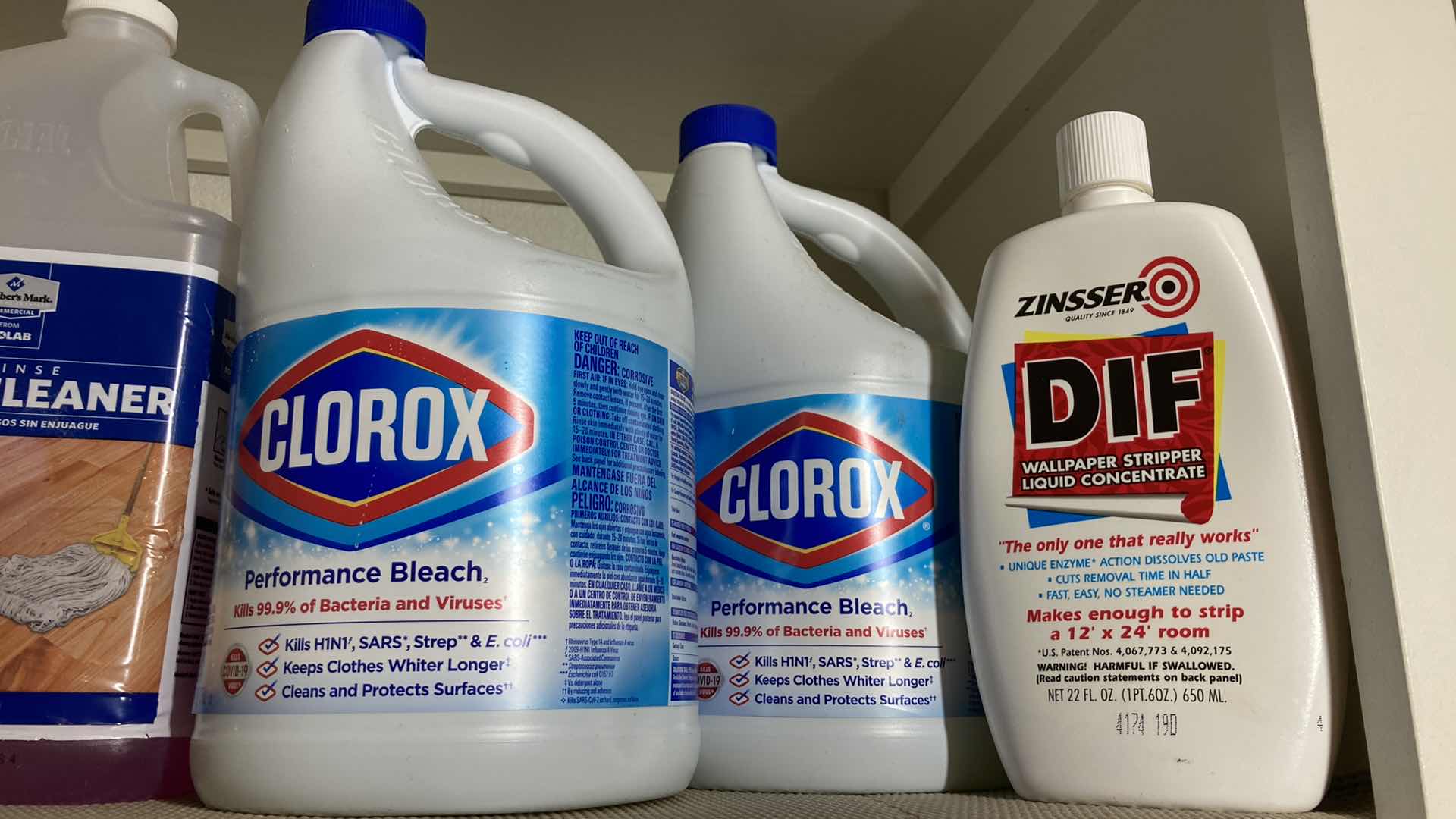 Photo 1 of HOUSEHOLD CLEANER & CHEMICALS