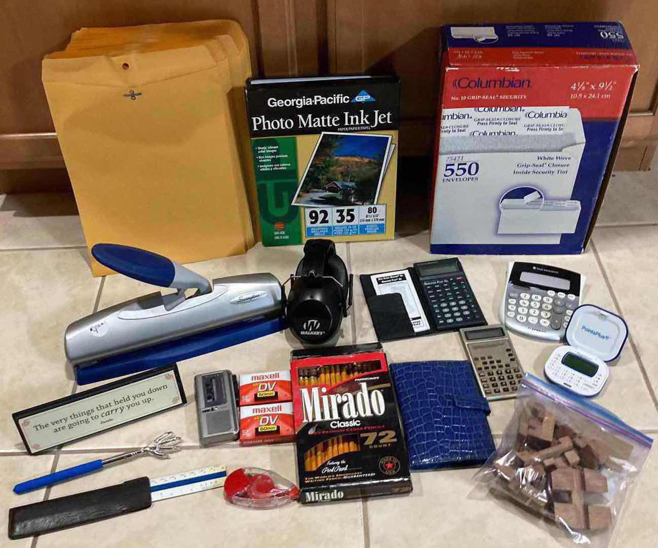 Photo 1 of STATIONARY SUPPLIES