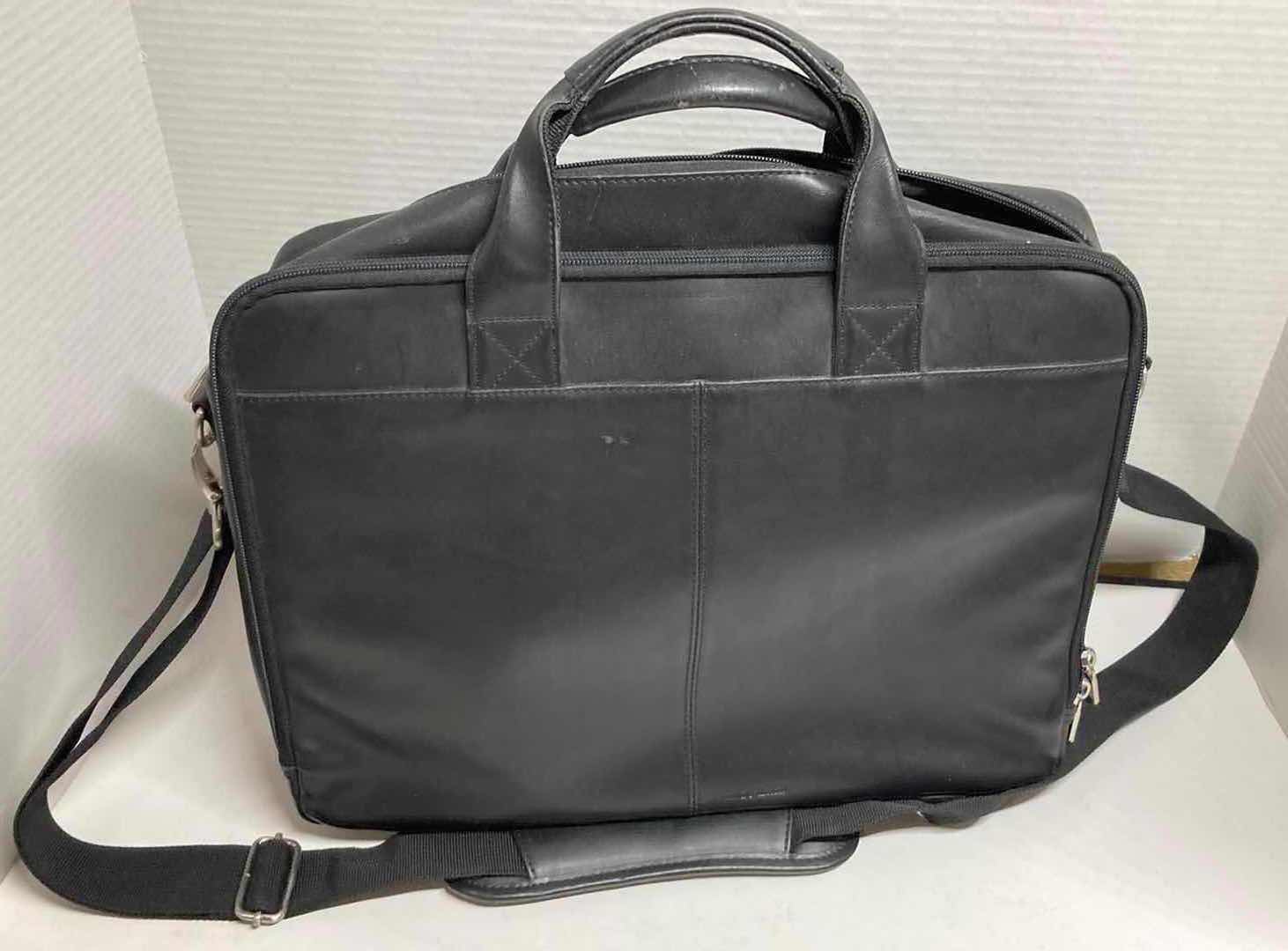 Photo 3 of JOSEPH ABBOUD LEATHER LAPTOP BAG 16” X 14”