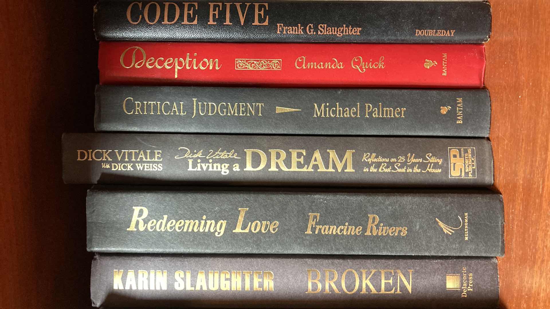 View 3 of HARD COVER (16) & HARD COVER W SLEEVES (3) BOOKS- VARIOUS TITLES & AUTHORS
