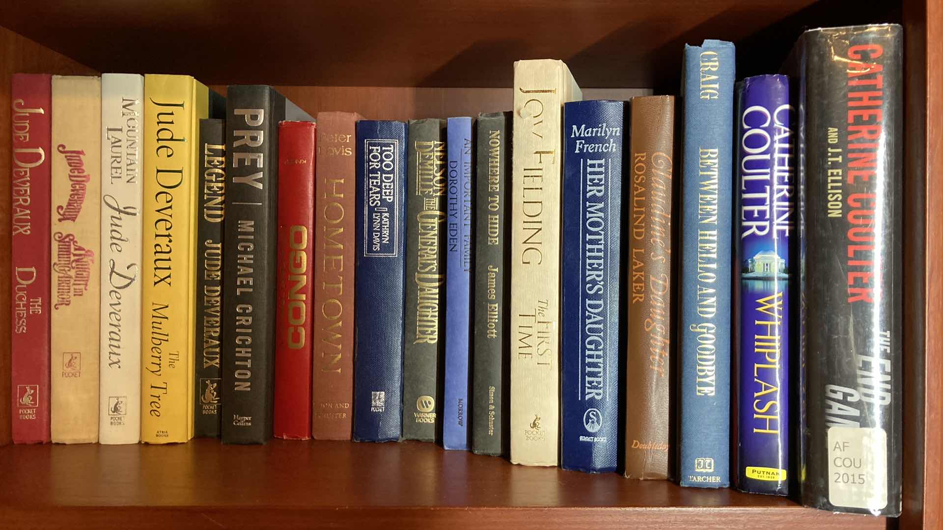 Photo 1 of HARD COVER (16) & HARD COVER W SLEEVES (2) BOOKS- VARIOUS TITLES & AUTHORS