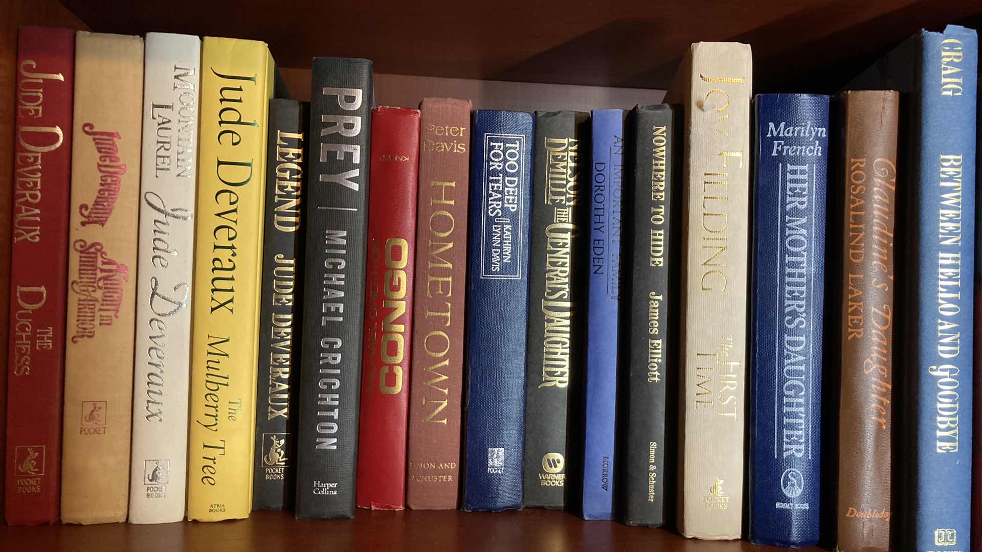 Photo 1 of HARD COVER (16) & HARD COVER W SLEEVES (2) BOOKS- VARIOUS TITLES & AUTHORS