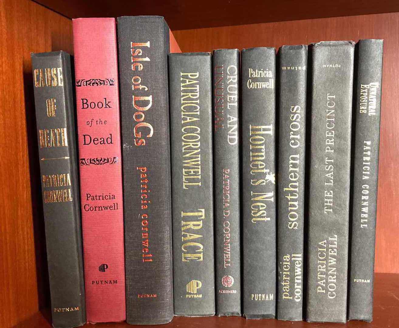 Photo 1 of PATRICIA CORNWELL HARD COVER BOOKS (8)