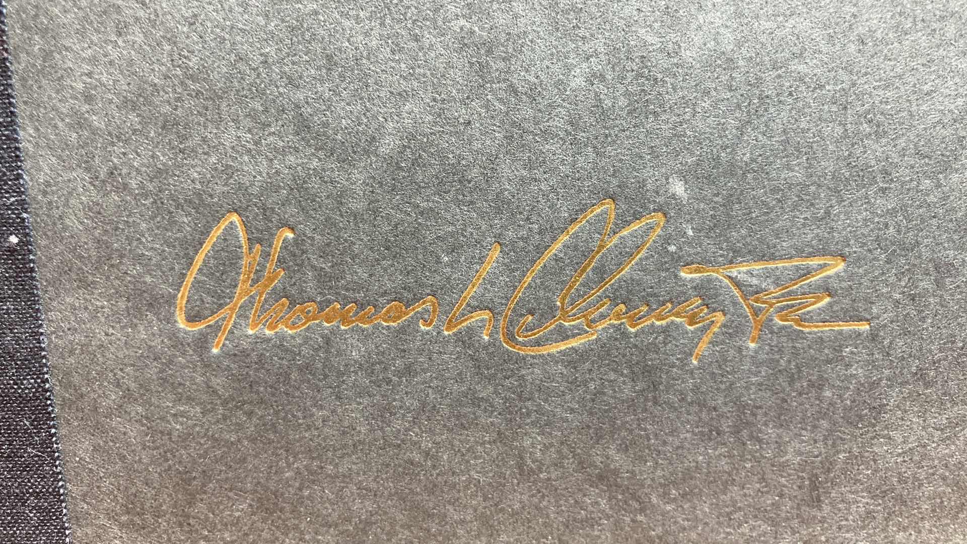 Photo 1 of CLEAR AND PRESENT DANGER AUTOGRAPHED BY TOM CLANCY HARD COVER BOOK