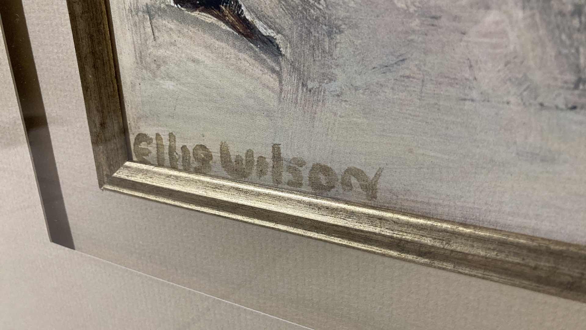 Photo 1 of AFRICAN TO THE MARKET FRAMED ARTWORK SIGNED BY ELLIS WILSON 44.5” X 38”