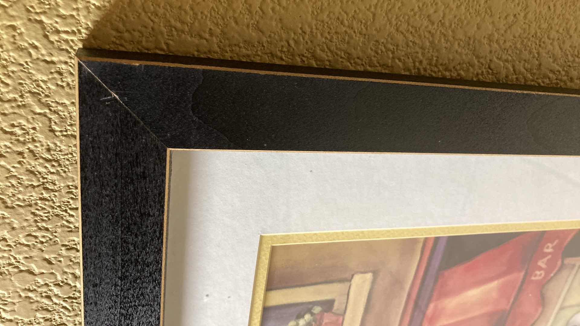 Photo 1 of CAFE PIERRE FRAMED ARTWORK BY WILL KAFUSE 24” X 24”