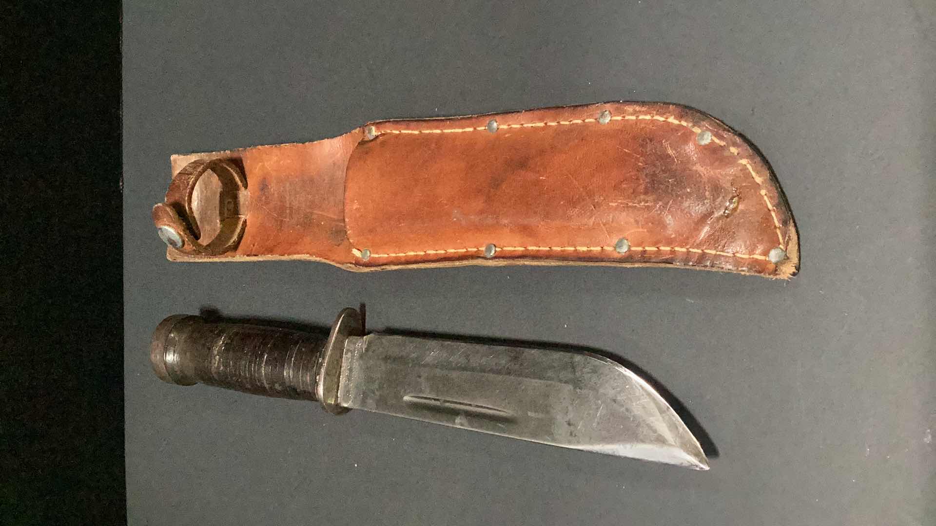 Photo 1 of LEATHER HANDLE 10 1/2” KNIFE
