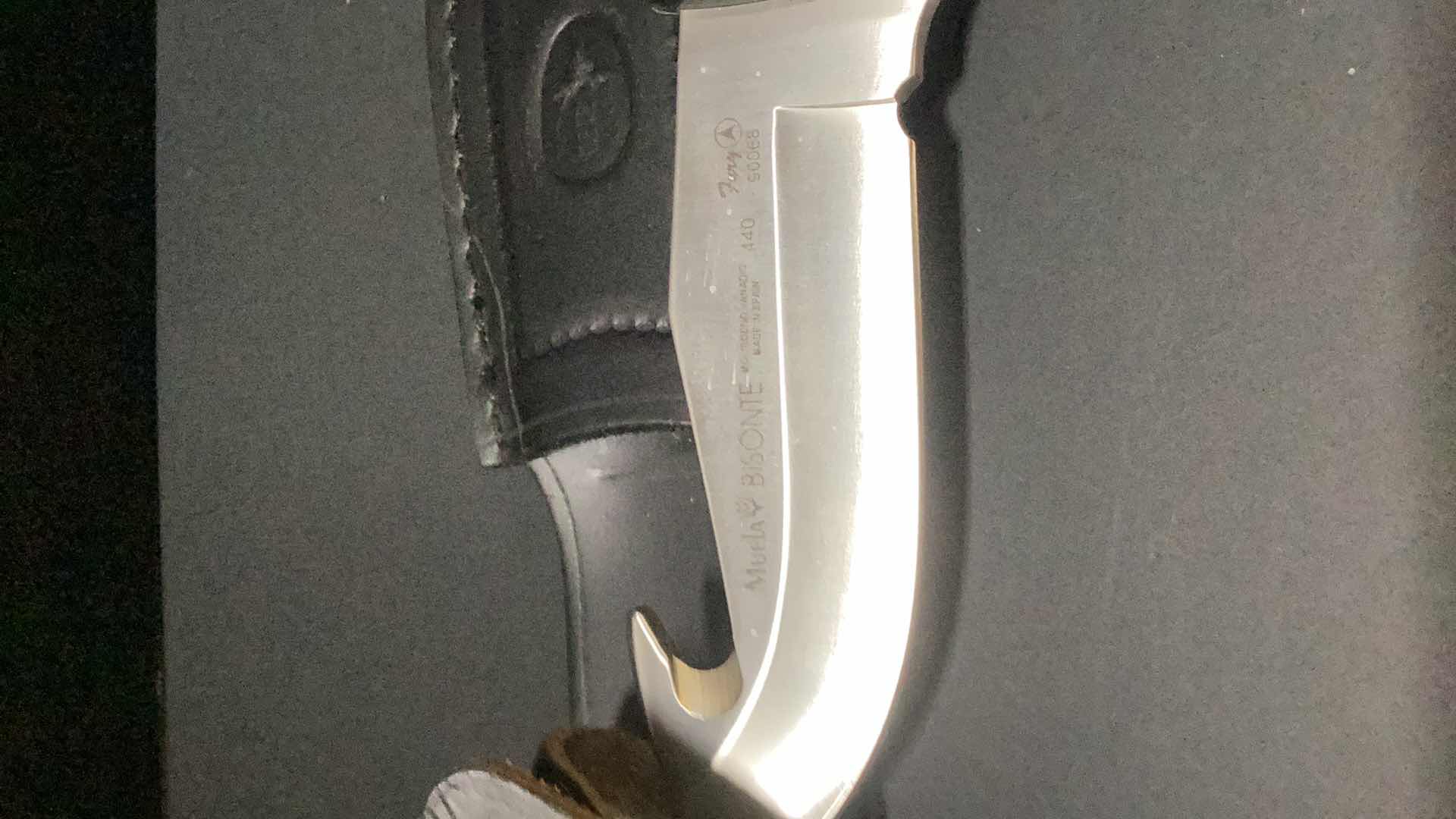 Photo 1 of MUELA BISONTE FURY 440 9” GUT HOOK KNIFE