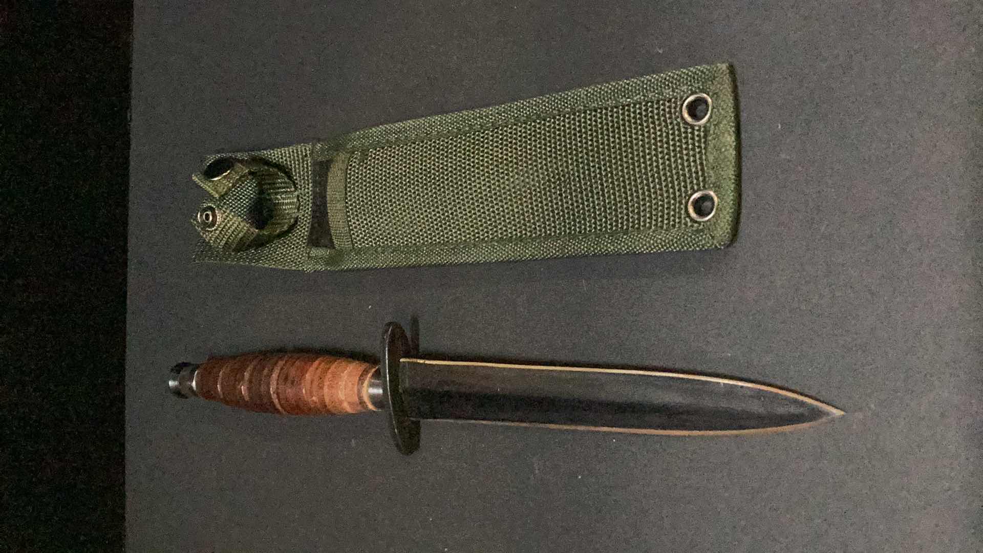 Photo 1 of LEATHER HANDLE 11” KNIFE