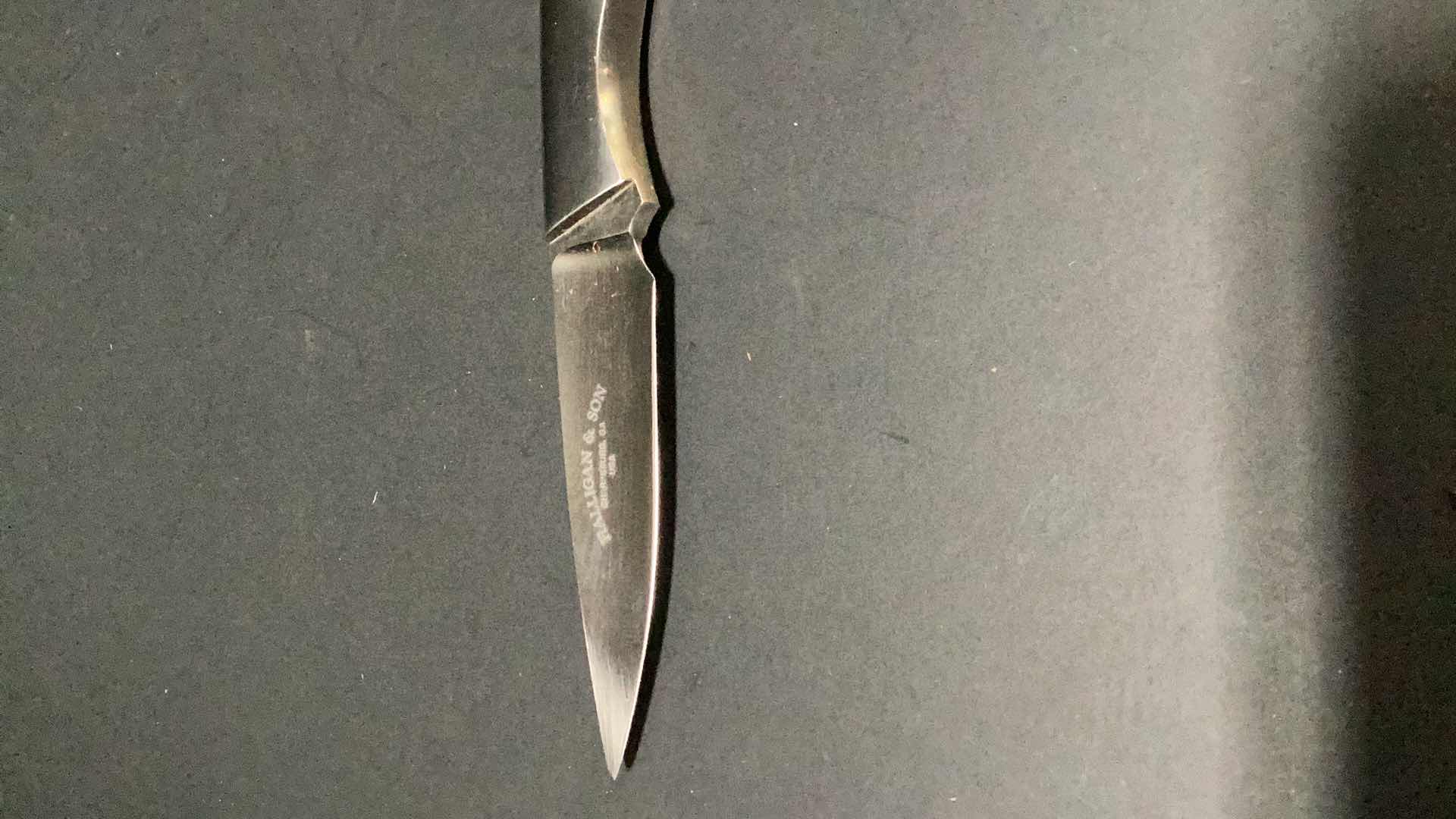 Photo 1 of HALIGAN AND SON 6” POCKET KNIFE