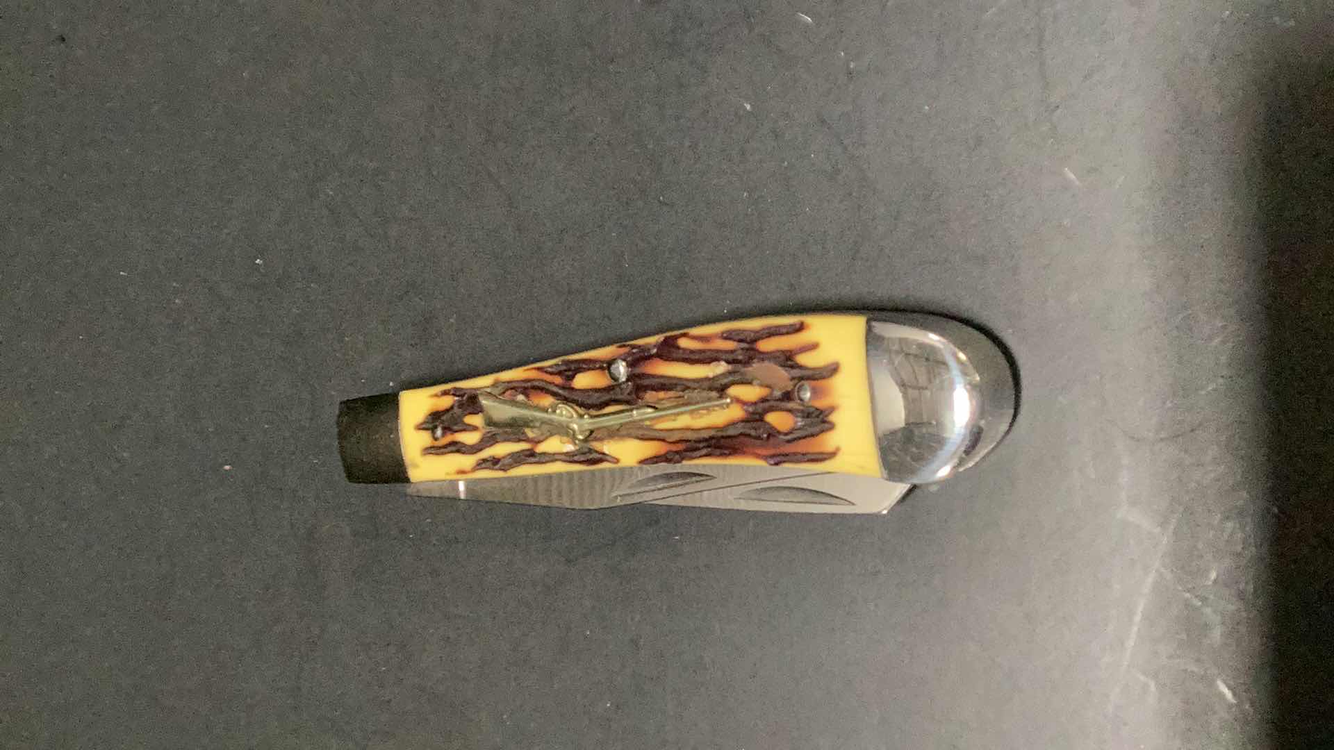 Photo 1 of BEAVER CREEK BONE HANDLE 7” POCKET KNIFE