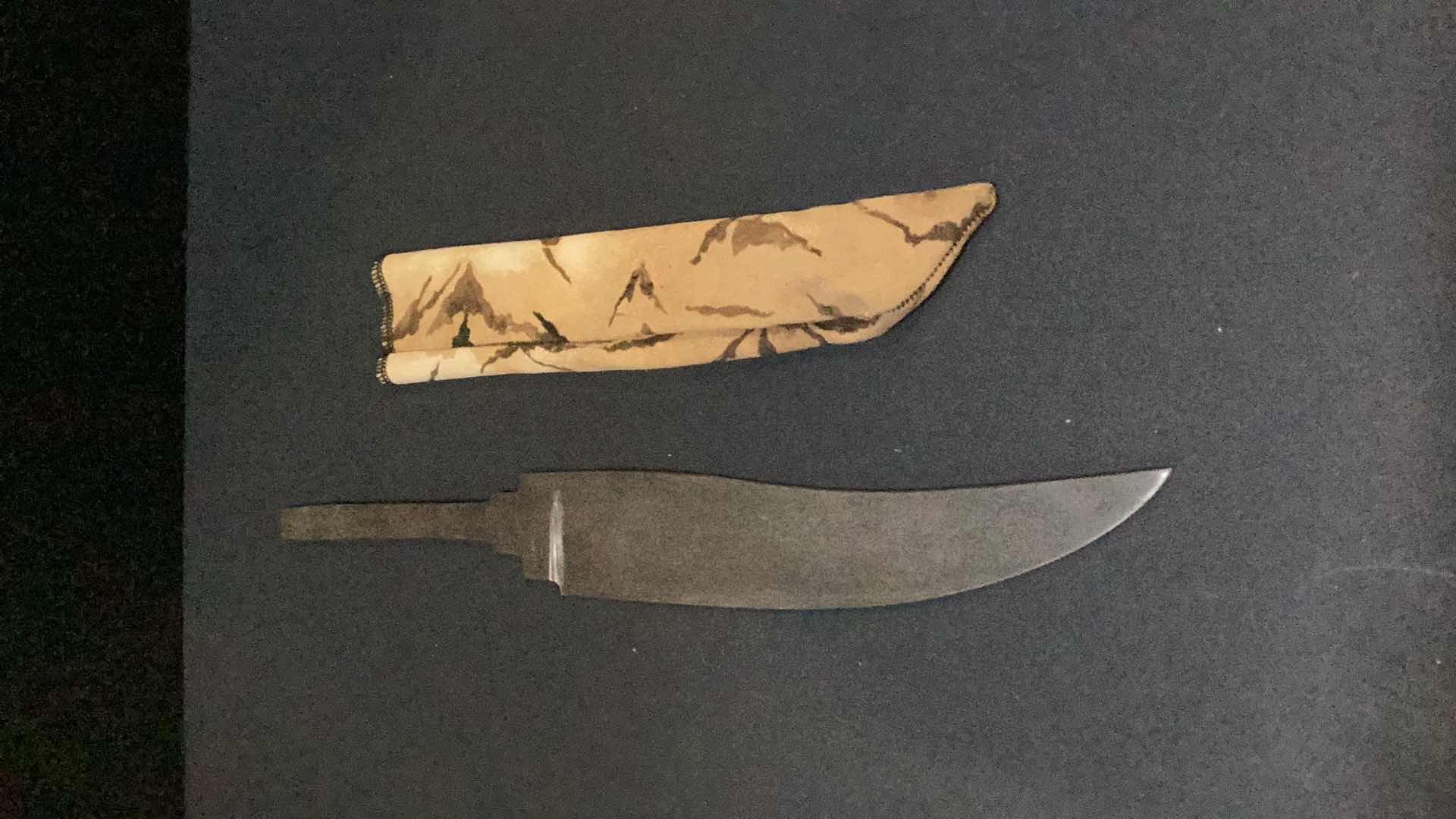 Photo 1 of DAMASCUS STYLE STEEL 14” BLADE ONLY