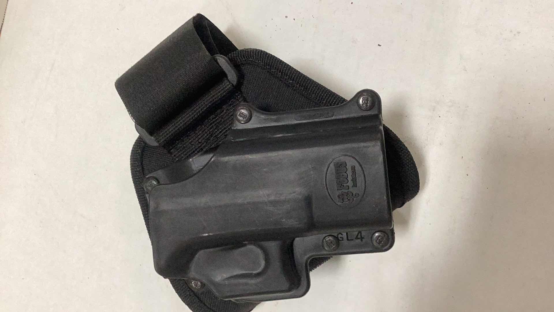 Photo 1 of ANKLE HOLSTER, PISTOL CASE AND BAGS