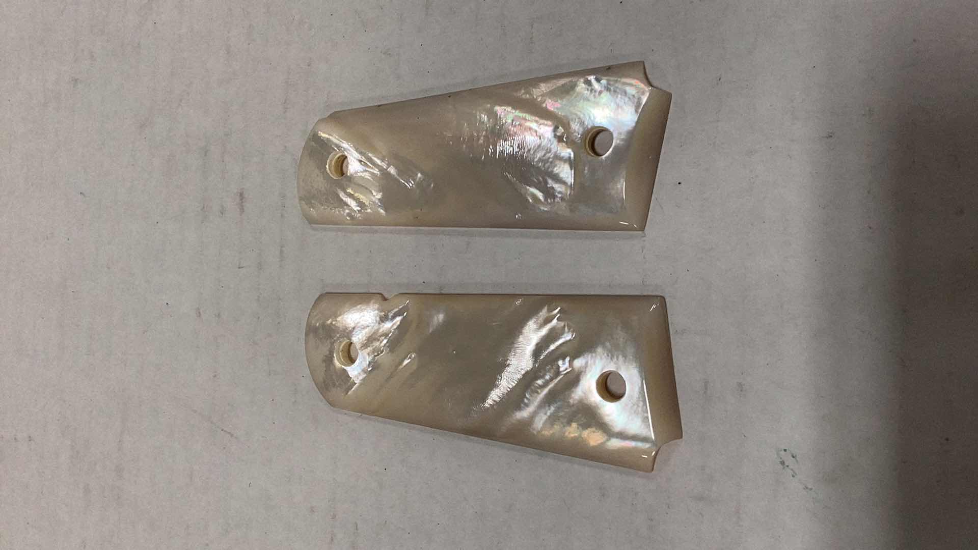 Photo 1 of MOTHER OF PEARL PISTOL GRIPS