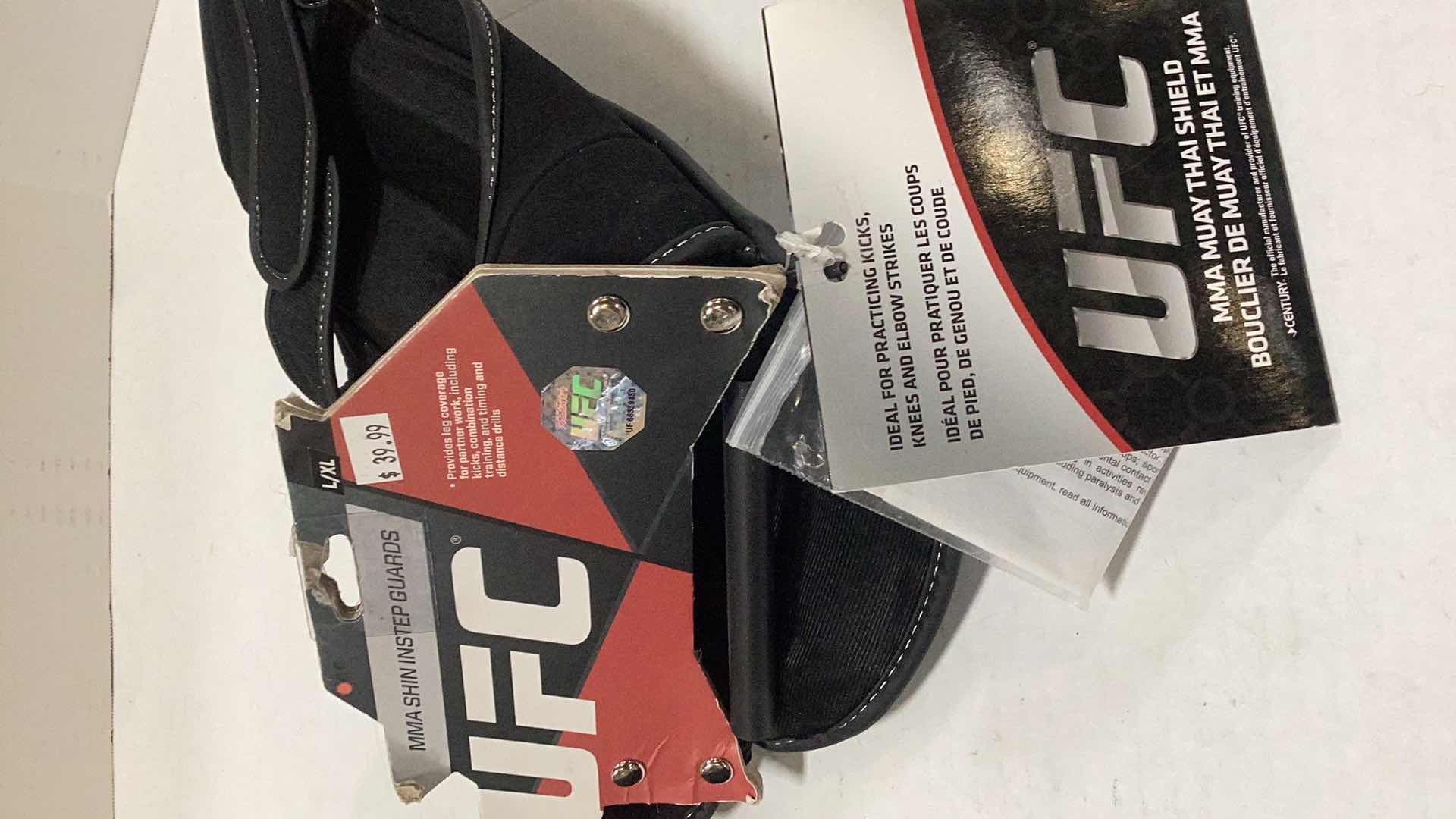 Photo 1 of BRAND NEW PAIR OF OFFICIAL UFC MMA SHIN INSTEP GUARDS