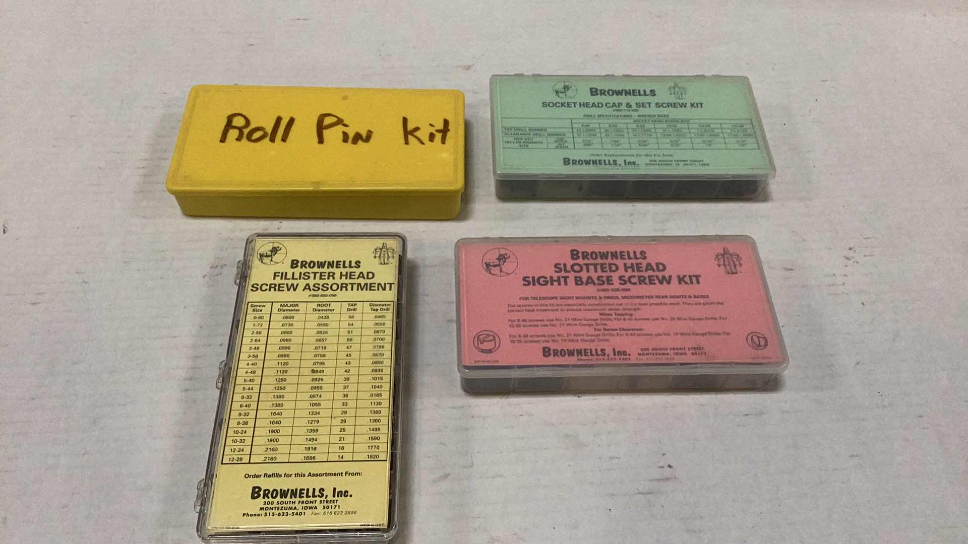 Photo 1 of FOUR BROWNELLS GUN KITS